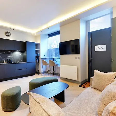 Appartement Chic - 1Br 4P - Tour Eiffel Invalides Parigi Esterno foto